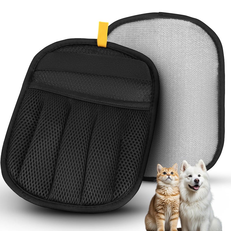 VerdeVilla Magic Brush Pet Hair Removal, Upgrated Pet Hair Remover Gloves for Cats Dogs, Efficient Grooming Gloves Brush for Couch, Furniture, Sofa, Clothing, Reusable Pet Hair Removal Tools,1PCS - Image 1